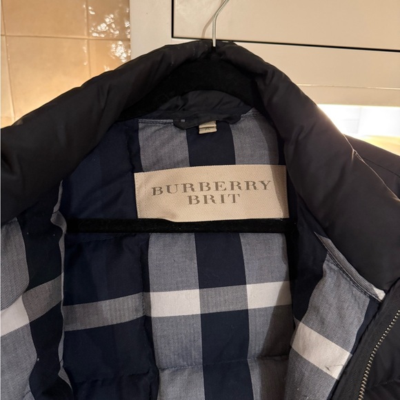 Burberry Men's Dark Blue Puffer Jacket - Picture 2 of 7